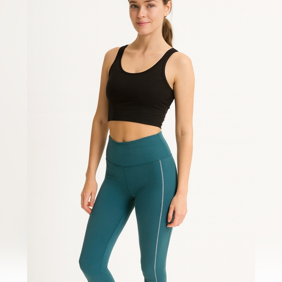 Smartwool Leggings Teal Blue XS - Picture 1 of 7
